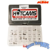 HCSHIM00 Hot Cams Valve Shim Kit 8.9mm OD 1.72 - 2.60mm KTM Husqvarna 