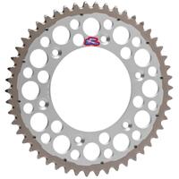 Renthal Twinring Rear Sprocket 48T SILVER Yamaha YZ X YZF FX WR WRF 125 250 400 426 450 1999-onwards