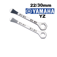 TUSK Aluminium Tire Tyre Lever Spoon Combo With Axle Spanner Wrench Set Pair 22/30 Yamaha