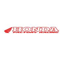 Honda Factory Racing Sticker RED 930mm x 110mm Windscreen Van Car Ute Trailer