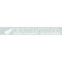 Sticker windscreen WHITE Honda Factory Racing 900mm x 100mm