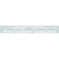 KTM Factory Racing Die Cut Sticker WHITE 910mm x 110mm Windscreen Van Car Ute Trailer