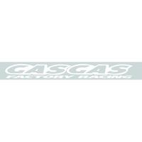 Sticker windscreen WHITE Gas Gas Factory Racing 900mm x 100mm
