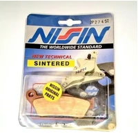 Nissin 2P-274ST Sintered Brake Pads Front - GAS GAS EC ECF MC MCF, Husqvarna TC TE FE FC, KTM EXC EXCF SX SXF 85 125 250 300 350 450 500