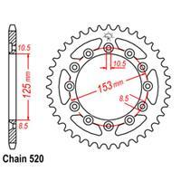 RK Steel Rear Sprocket 48T BETA RR Honda CR CRF XR 125 250 300 350 380 390 400 450 500 600 650