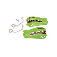 TUSK MX D-Flex MC Handguards GREEN