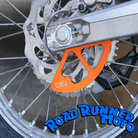 Force Accessories Rear Disc Protector Guard Billet ORANGE KTM EXC EXC-R 2st 4st all 00-2020