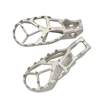 Standard Foot pegs for KTM EXC EXCF SX SXF XC XCF 2024 on. Larger for 2017-2023 Also fits GAS GAS Husqvarna