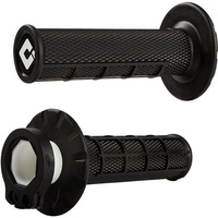 ODI MX HALF WAFFLE LOCK ON GRIP BLACK 