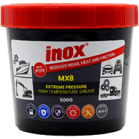 Inox MX8 Extreme Pressure PTFE Grease 500g TUB