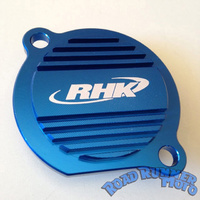 RHK Oil Filter Cover BLUE Husaberg FE250 2013 KTM 1999-2013