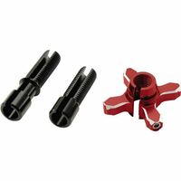 ZETA Racing Replacement Adjuster Assembly For Pivot Perch FP / CP RED