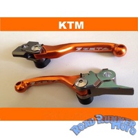 ZETA Pivot Levers ORANGE KTM EXC/F SX/F XC/F GAS GAS EX/F MC/F Husqvarna FC FE TC FX 2014-> BREMBO M/CYL