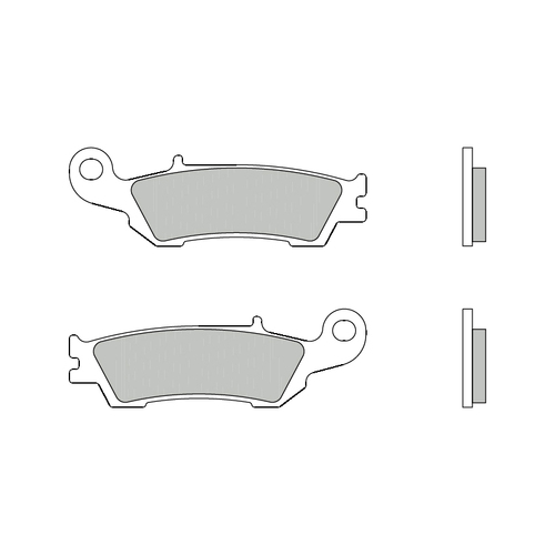 Brembo 07YA47SX Front Brake Pads (Sintered) Yamaha YZ125 250 08-22 YZF250 450 07-20 WRF450 19-20