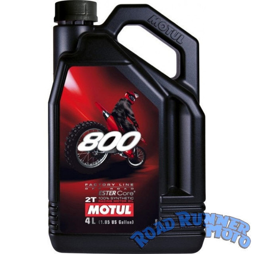 MOTUL 800 2T 4L Two-Stroke Oil (Premix Oil Only - Not For Injection)