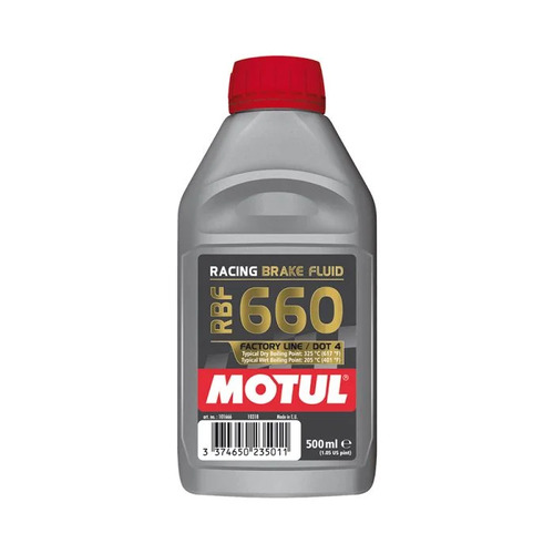 MOTUL Racing RBF660 Factory Line Dot 4 Brake Fluid 500ml DNR