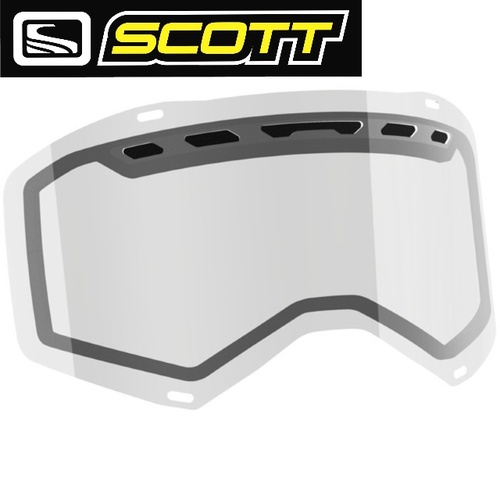 Scott Prospect Enduro Double Clear Anti Fog Goggle Lens
