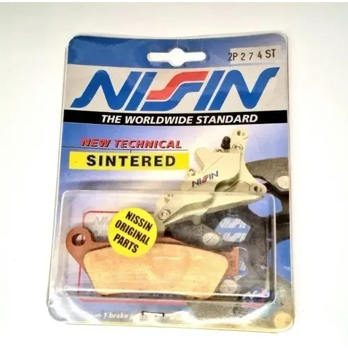 Nissin 2P-274ST Sintered Brake Pads Front - GAS GAS EC ECF MC MCF, Husqvarna TC TE FE FC, KTM EXC EXCF SX SXF 85 125 250 300 350 450 500