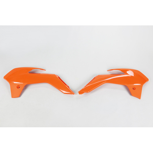 UFO Plastics KT04042-127 Radiator Covers Shrouds ORANGE KTM SX 85 2013-2017
