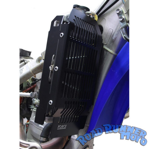 Force Accessories Radiator Guards BLACK Yamaha WR WRF 450 4st EFI 2012-2015