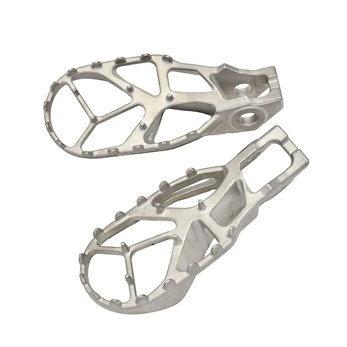 Standard Foot pegs for KTM EXC EXCF SX SXF XC XCF 2024 on. Larger for 2017-2023 Also fits GAS GAS Husqvarna