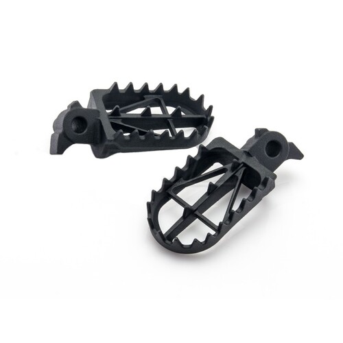 ZETA Racing 50mm Wide Foot Pegs Yamaha YZ65 85 125 250, YZF 250 450 WRF 250 400 420 450 Tenere 700 T7